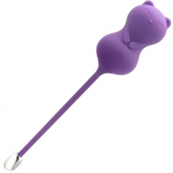 Вагинальные шарики с вибрацией KissToy Paula, цвет: фиолетовый