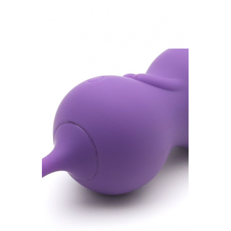 Вагинальные шарики с вибрацией KissToy Paula, цвет: фиолетовый