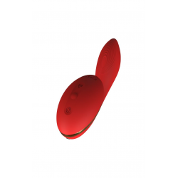 Вакуумный вибратор Kisstoy Tina, цвет: красный