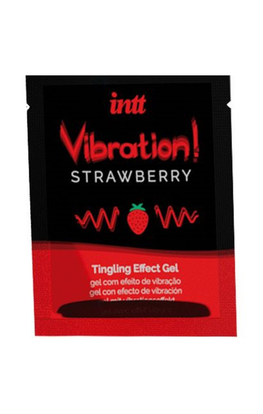 Пробник жидкого вибратора Intt Vibration Strawberry