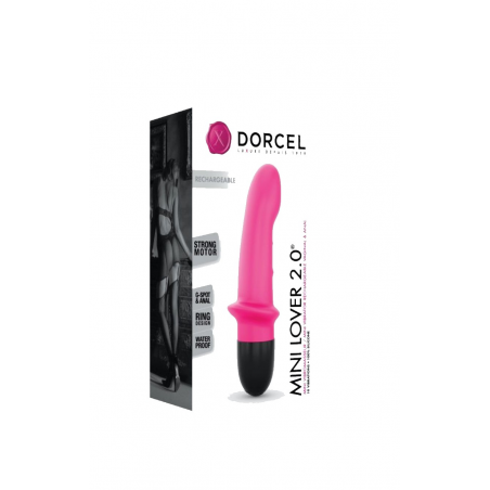 Вибратор Dorcel Mini Lover Magenta 2.0, цвет: розовый