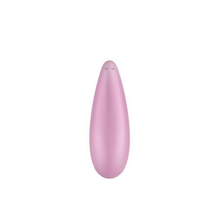 Вакуумный клиторальный стимулятор Satisfyer Curvy 3+, цвет: розовый