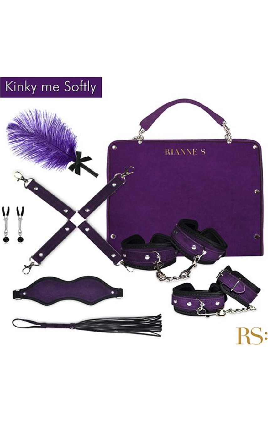 Подарочный набор для BDSM RIANNE S - Kinky Me Softly Purple, цвет: фиолетовый