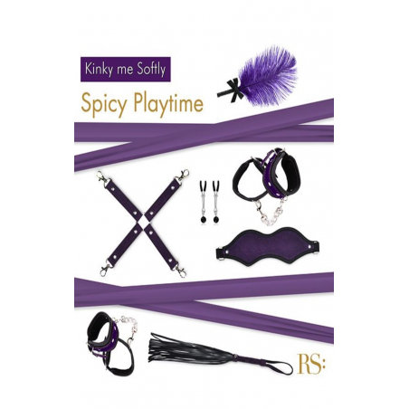 Подарочный набор для BDSM RIANNE S - Kinky Me Softly Purple, цвет: фиолетовый