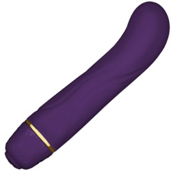 Мини вибратор для точки G Rianne S: Mini G Floral, цвет: фиолетовый