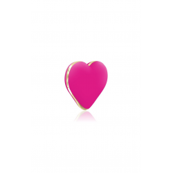 Вибратор-сердечко Rianne S: Heart Vibe Rose, цвет: розовый