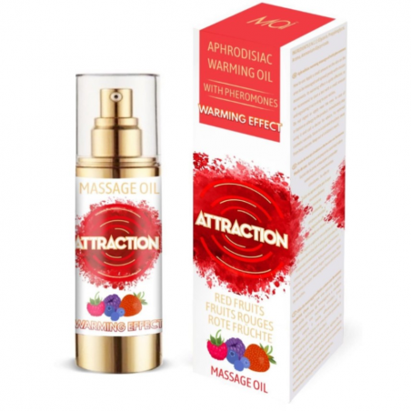 Разогревающее массажное масло с феромонами MAI PHEROMON MASSAGE OIL - RED FRUITS (75 мл)