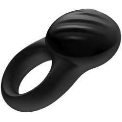 Эрекционное смарт виброкольцо Satisfyer Signet Ring, цвет: черный