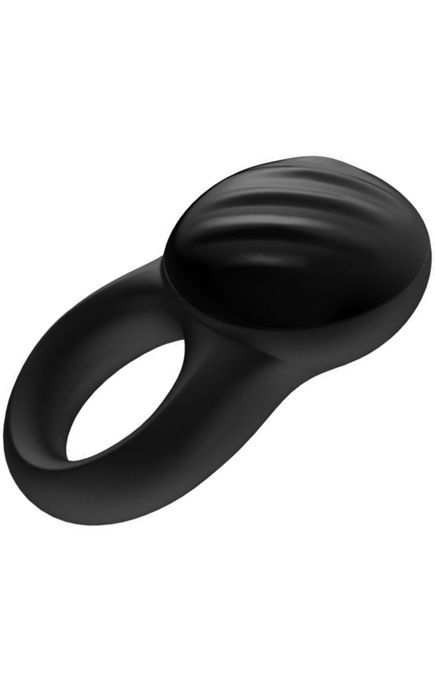 Эрекционное смарт виброкольцо Satisfyer Signet Ring, цвет: черный