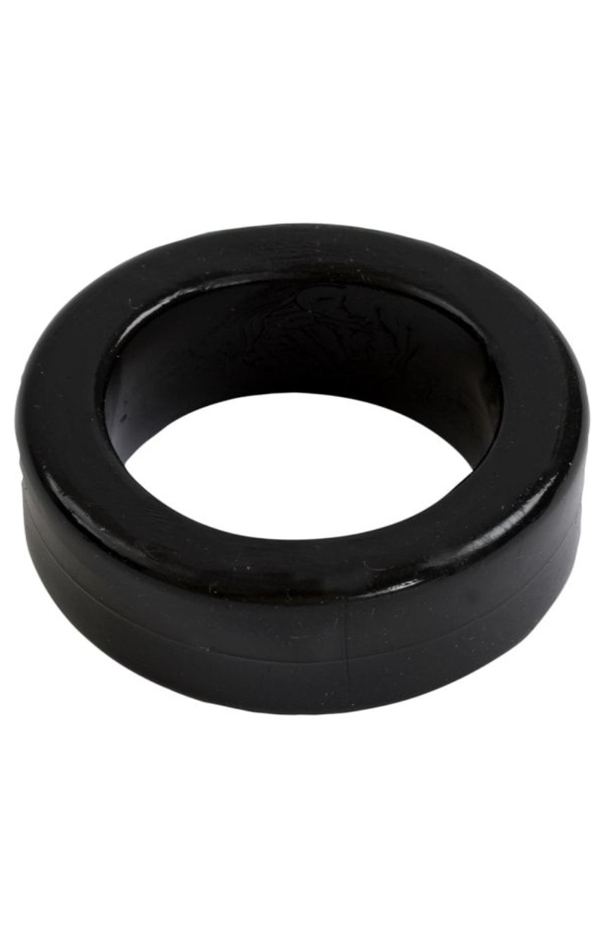 Эрекционное кольцо Doc Johnson Titanmen Tools - Cock Ring - Black, цвет: черный