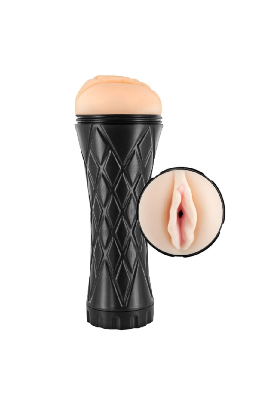 Мастурбатор вагина Real Body - Real Cup Vagina Vibrating, цвет: телесный