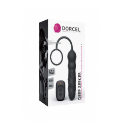 Анальный вибратор Dorcel Deep Seeker, цвет: черный