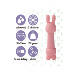 Мини-вибратор FeelzToys Mister Bunny