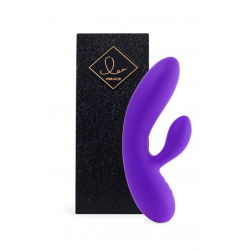 Гибкий вибратор кролик с двумя моторами FeelzToys Lea Rabbit Vibrator