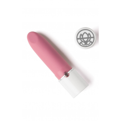 Смарт-вибратор Magic Motion Lotos, цвет: розово-белый