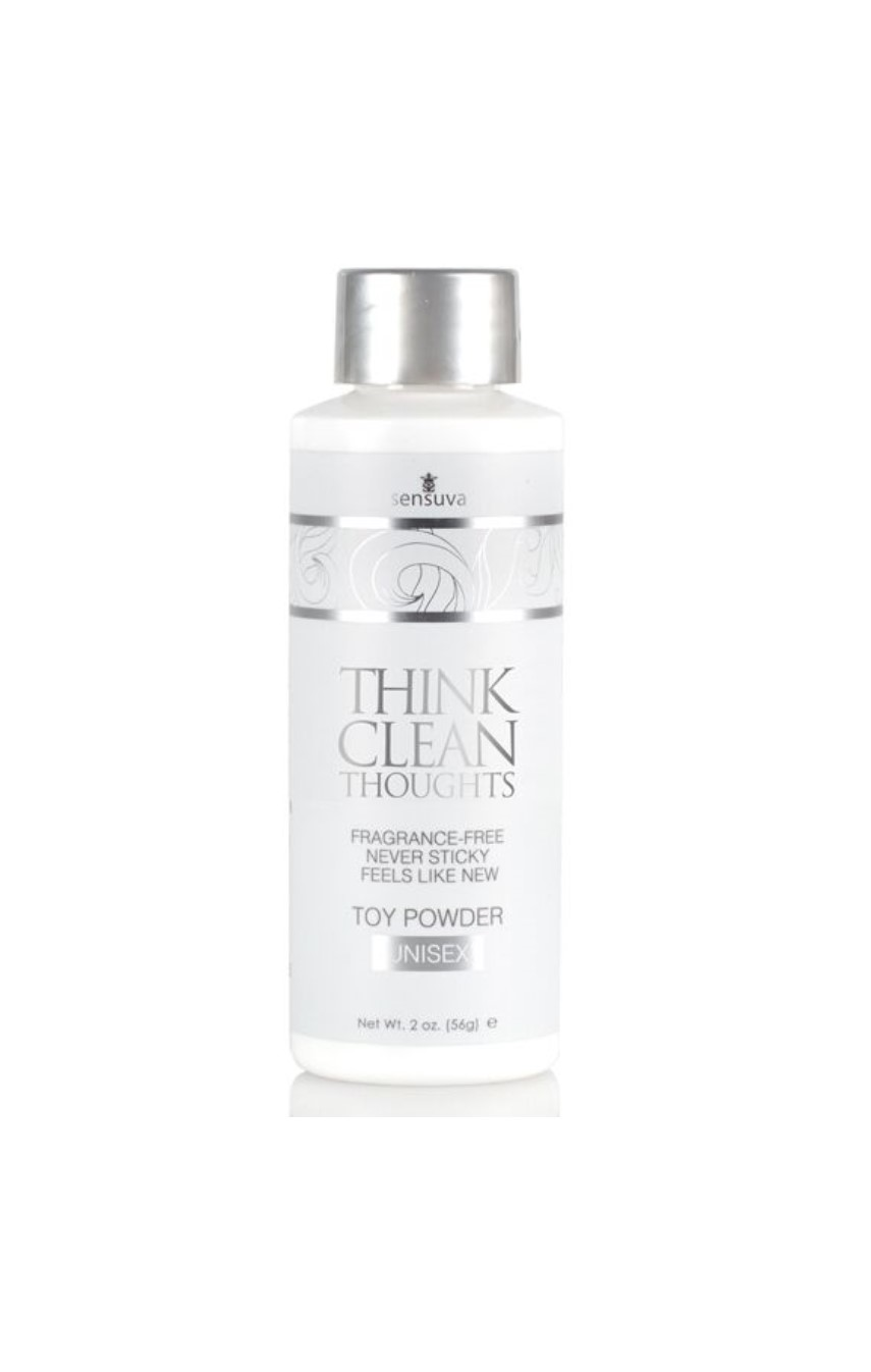 Пудра для ухода за игрушками Sensuva Think Clean Thoughts Toy Powder