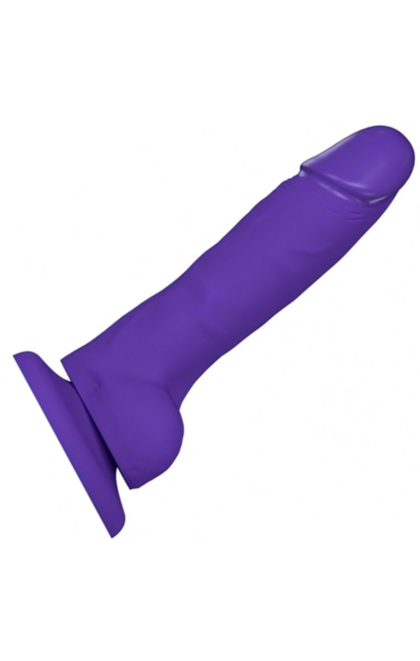 Купить Реалистичный фаллоимитатор Strap-On-Me SOFT REALISTIC DILDO Violet,  цвет: фиолетовый в Киеве