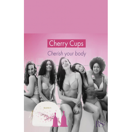 Менструальные чаши RIANNE S Femcare - Cherry Cup, цвет: розовый