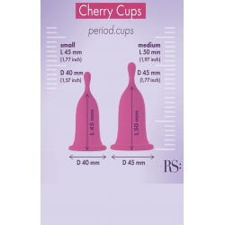 Менструальные чаши RIANNE S Femcare - Cherry Cup, цвет: розовый