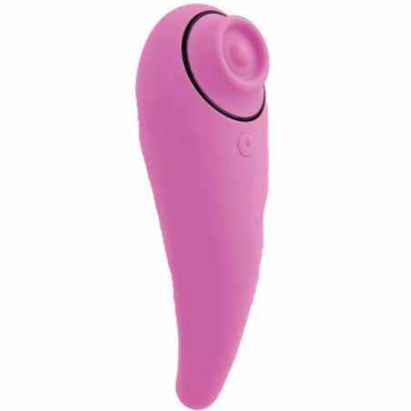 Пульсатор FeelzToys - FemmeGasm Tapping & Tickling Vibrator Pink, цвет: розовый