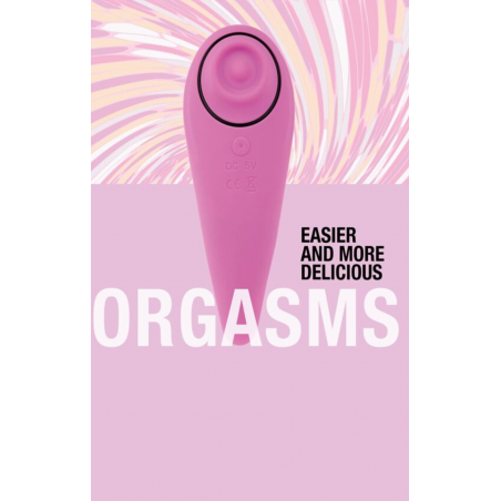 Пульсатор FeelzToys - FemmeGasm Tapping & Tickling Vibrator Pink, цвет: розовый