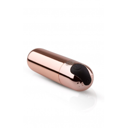 Вибропуля Rosy Gold - Nouveau Bullet Vibrator, цвет: золотистый