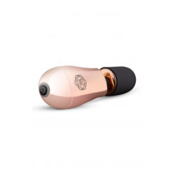 Мини вибромассажер Rosy Gold - Nouveau Mini Massager, цвет: золотистый