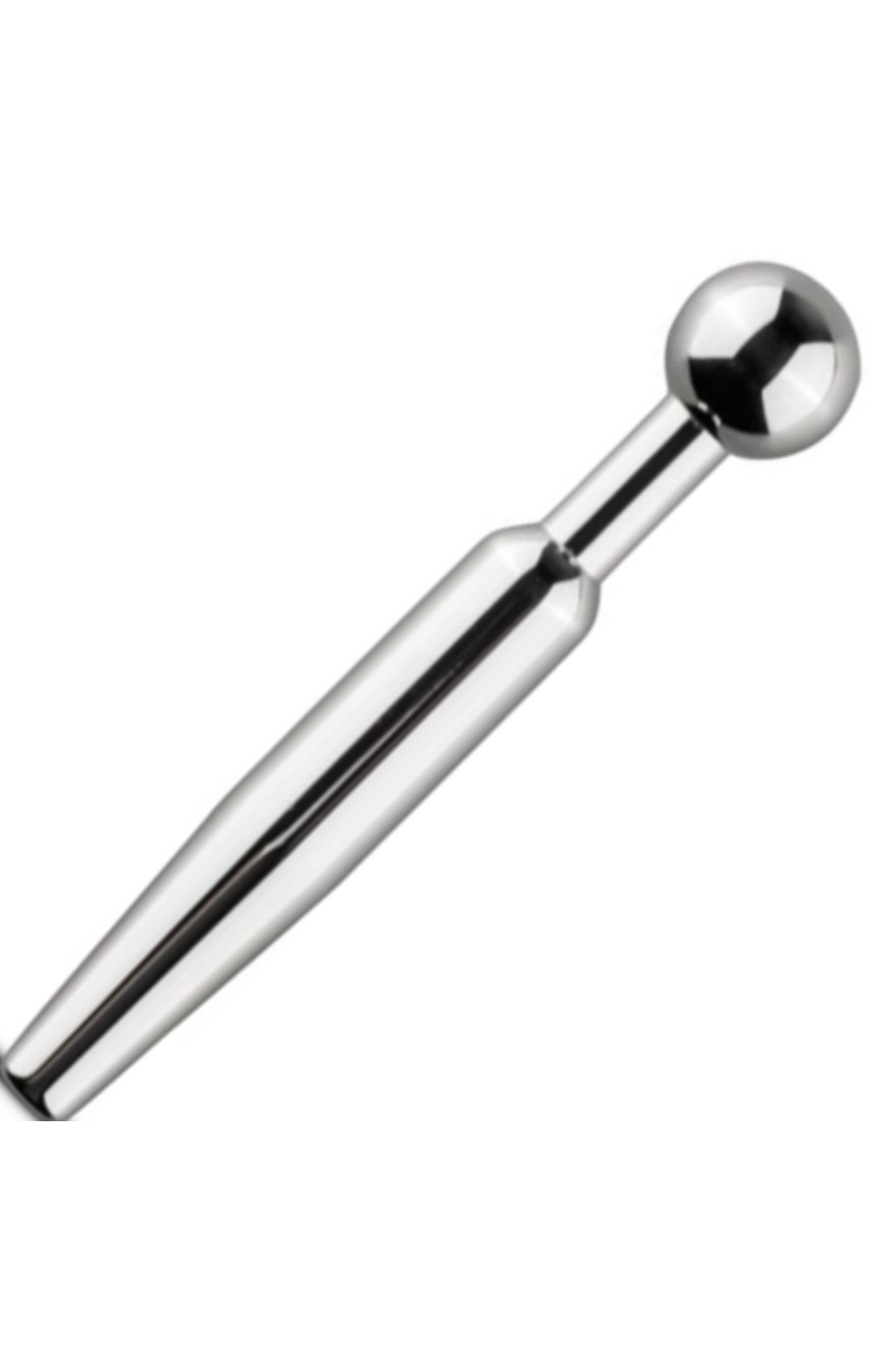Полый уретральный стимулятор Sinner Gear Unbendable  Hollow Penis Plug, цвет: серебристый
