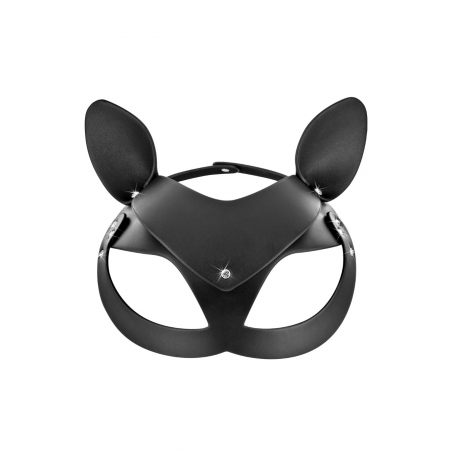 Маска кошки Fetish Tentation Adjustable Catwoman Diamond Mask, цвет: черный