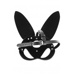 Маска зайки Fetish Tentation Adjustable Bunny Mask, цвет: черный