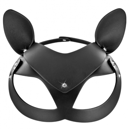 Маска кошки Fetish Tentation Adjustable Catwoman Diamond Mask, цвет: черный