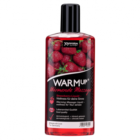 Масажна олійка - WARMup Strawberry, 150 мл