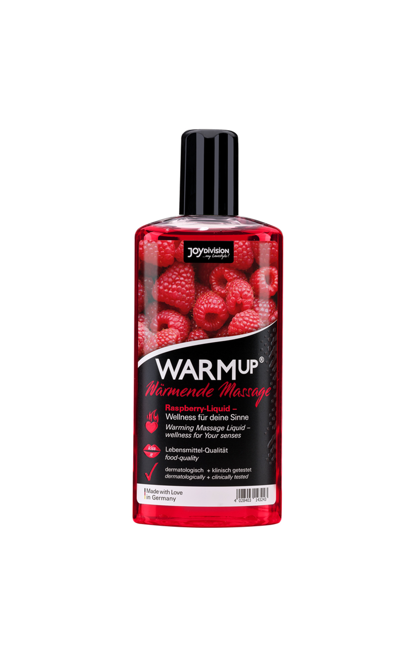 Масажна олійка - WARMuр Raspberry, 150 мл