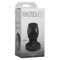 Анальный туннель Doc Johnson Platinum Premium Silicone - The Stretch - Black